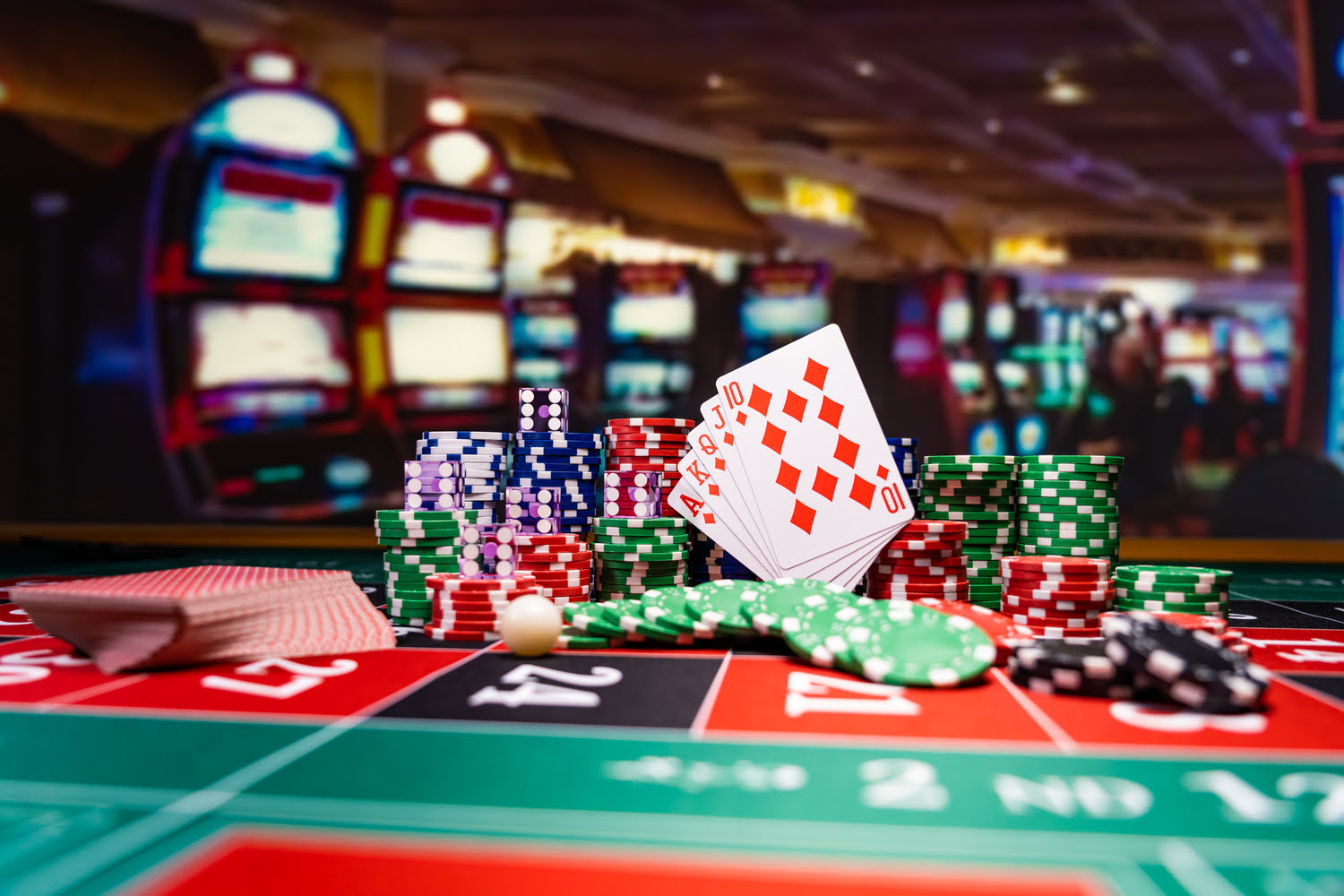 Chill88娛樂城 casino set with roulette cards d 4